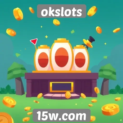 Visão geral das funcionalidades do site okslots